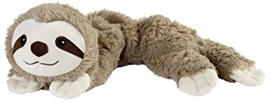 Warmies® Wärmekissen/Schal Hot Pak Faultier Hirse Lavendelfüllung 50cm 770g (exklusives Warmies-Design für Greenlife Value)