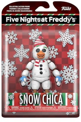 Funko Action Figure: Five Nights at Freddy's (FNAF) - Holiday Chica The Chicken - Sammlerstück - Geschenkidee - Offizielle Handelswaren - Für Jungen, Mädchen, Kinder & Erwachsene - Video Games Fans