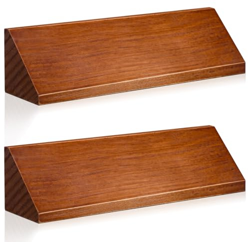 Eersida 2 placas de nombre de madera en blanco para escritorio, placa de nombre de nogal, placa de nombre de madera personalizada para escritorio, placa de identificación para oficina, aula, regalo, 8
