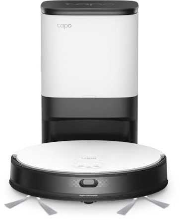 Tapo TP-Link RV20 Mop Plus Robot Aspirador y Lavavajillas con LiDAR Dock de drenaje automático (reacondicionado)