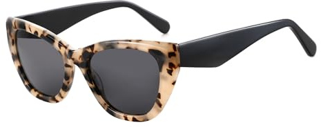 ZENOTTIC gafa de sol polarizada mujer estilo gato: Gafas de moda con protección UV400
