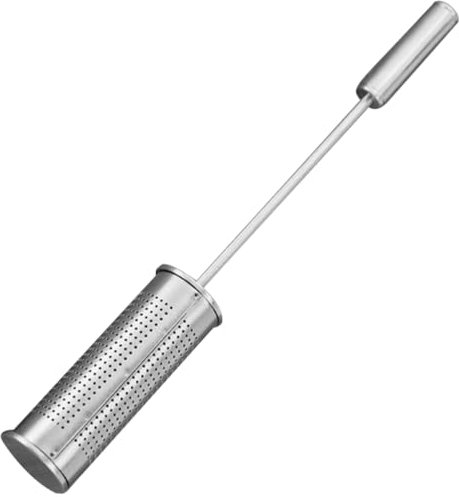 Alipis Supporto Per Colino Da Tè Tubo Compatto Filtro Da Tè Portatile Infusore Riutilizzabile Per Tè Sfuso Robusto Bastoncino Da Tè in Acciaio Inossidabile Per La Cucina