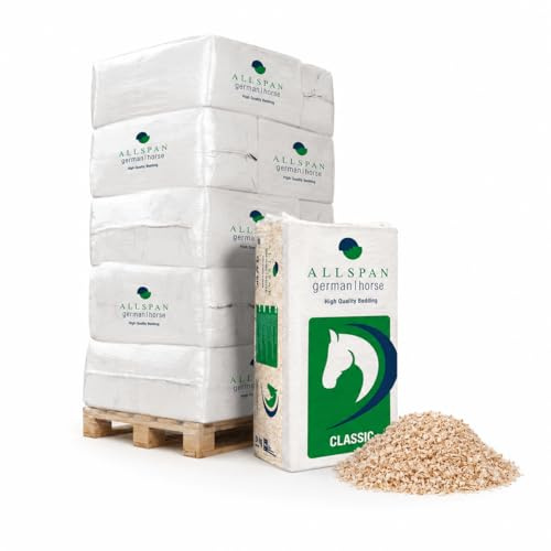 Allspan German Horse Classic Pferdeeinstreu Weichholz Palette 15 x 24 kg
