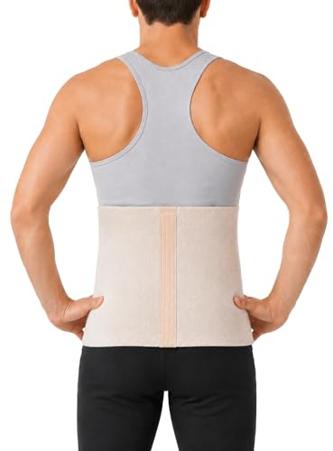 TextilBase Nierenwärmer aus Baumwolle, Angora- & Merinowolle | Wärmender Rückenwärmer für Damen & Herren, Wärmegürtel für Bauch, Rücken und Lendenbereich, Leibwärmer