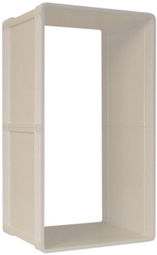 Ideal Pet Products Perfektes Haustier-Wand-Set für Allwetter-Hundetür, Größe XL, für 12,1 cm bis 18,4 cm Wandstärken