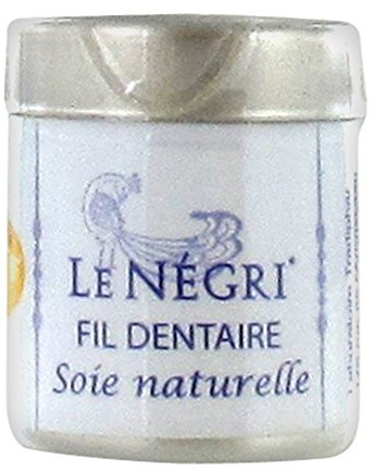 Le Négri Fil Dentaire Soie Naturelle 12 mètres