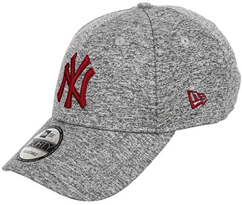 New Era - New York Yankees - 9forty Adjustable Cap - Tech Jersey - Heather Grey