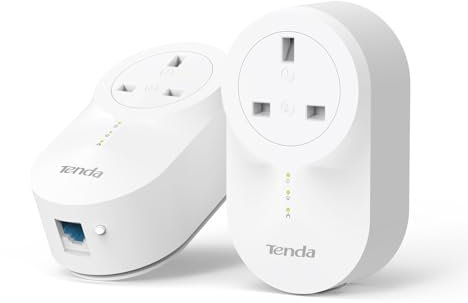Tenda PH6 adattatore di rete powerline 1000 Mbit/s Collegamento ethernet LAN Bianco 2 pezzo(i)