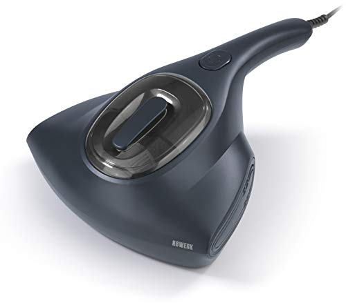N8WERK L'aspirateur à acariens Nordic Night Edition | Aspirateur de matelas à forte puissance d'aspiration | Stérilise les surfaces avec la lumière UV-C | Détruit jusqu'à 99,9% des acariens
