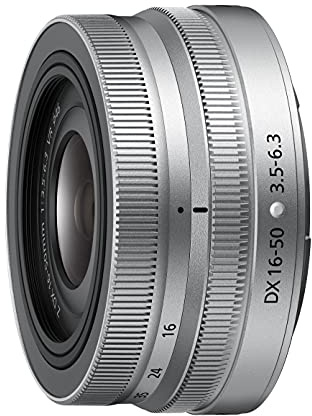Nikon NIKKOR Z DX 16-50mm f/3.5-6.3VR obiettivo grandangolare, Nital | Per Mirrorless Ultra-portatile, AF silenzioso, retrattile, piccole dimensioni, silver. 6 anni garanzia Nital