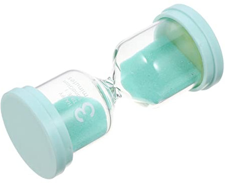 Mikinona Glass Hourglass Sand Timer Hour Sandglass Ornament Timer Home Decor for Boys and Girls