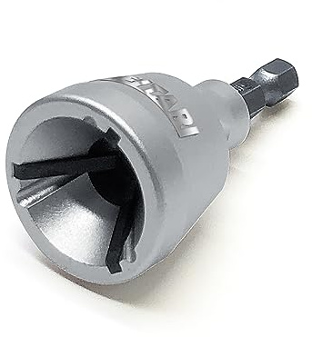 WEITARI Deburring External Chamfer Tool, with HSS Blade and Tungsten Blade, Deburring Drill Bit, Remove Burr Tools 1/8-3/4(3mm-19mm)