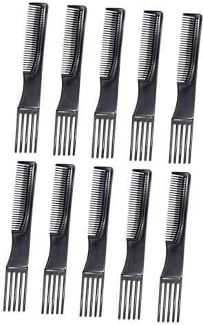 POPETPOP 2sets Haar Kamm Kunststoff Für Haar Styling Werkzeuge Zahn Friseur Kamm 10 Stücke * 2