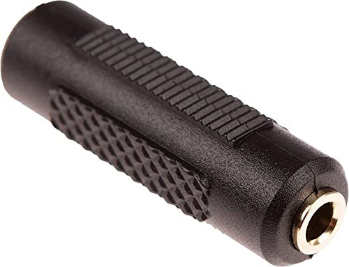 Mr. Gadget's Solutions 3.5mm Jack Female to Female Adapter Stereo Coupler Audio Joiner Gender Changer