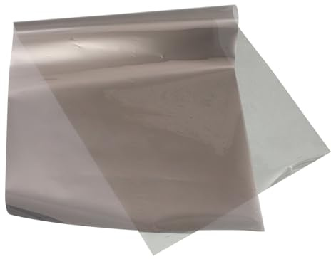TOPBATHY Película para Ventanas Anti-uv y Privacidad Unidireccional 100x50 Cm de Plástico, Control de Calor y Protección Solar, Película Espejo Reflectante para Hogar y Oficina
