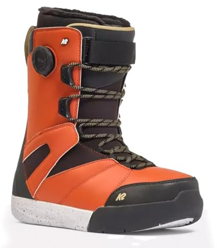 K2 Overdraft Orange Herren Snowboardstiefel – Größe 46 – Orange