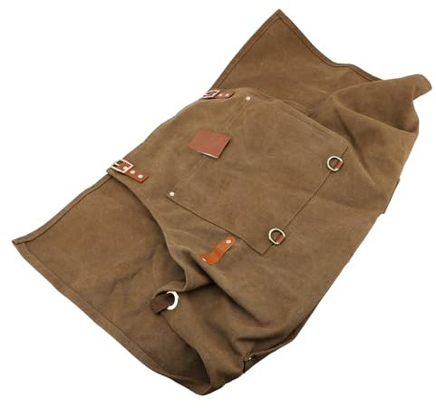 Greensen Grembiule Da Lavoro Con 8 Tasche, Tasca Magnetica, Cinghie Regolabili, Grembiule Da Cucina Chef, Portautensili In Tela Per Falegname, Giardiniere, Fai Da Te