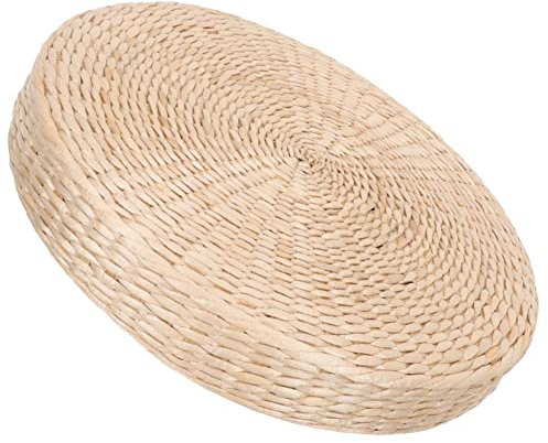 Levemolo Cuscino Intrecciato Per Meditazione Seduta Yoga Pavimento Stile Giapponese Resistente E Pratico Per Casa