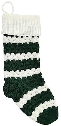 ZEPFJHE Weihnachtsstrumpf Stricksocken Tasche Hängende Weihnachtsbaumschmuck Weihnachtsschmuck für 2023 Neujahr