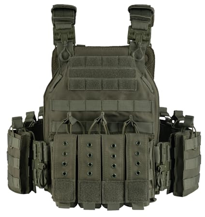 YAKEDA Quick Release Tactical Outdoor Vest for Adult