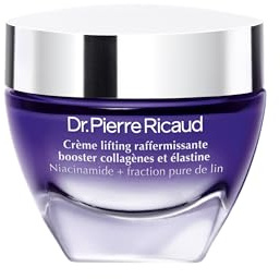 Dr Pierre Ricaud Crème Lifting - Crème pour le Visage à la Niacinamide - Soin pour Femme Booster de Collagène - Creme Visage Rajeunissante - 40ml