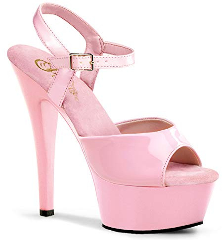 Pleaser damkudde – 209 platå, Rosa B Pink Pat B Pink, 40 EU