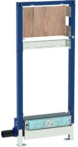 Geberit – Telaio Geberit Duofix per doccia, 130 cm, con inserto da parete, sifone rubinetto murale, dell' altezza della struttura del suolo da 65 mm (111.581.00.1)