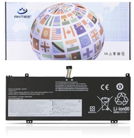 ANTIEE 45Wh L18C4PF0 Laptop Batteria per len-ovo ThinkBook 13S-IML 14S-IML | 13S-IWL 14S-IWL 20RR 20RS 20R9 20RM Series Notebook L18M4PF0 L18D4PF0 5B10S73499 5B10S73500 5B10S73501 Protezione integrata