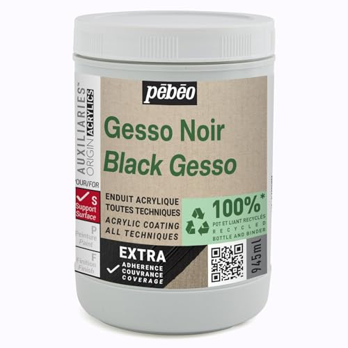 Gesso Pébéo Studio Green - Nero - 945 ml