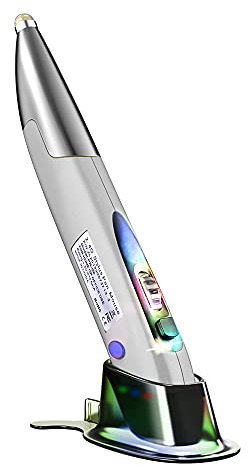 HUIOP 2.4GHz Optical Pen Mouse Left & Right Hands Rechargeable Wireless Optical Pocket Pen Mouse Wireless Dual Right Keys Grey,Optical Pen Mouse