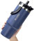 BUZIO 40oz Travel Mug with Straw and Handle - Iced Coffee Tumbler Cup - Coffee Travel Mug - Stainless Steel Water Bottle - Tumbler with 2-in-1 Lid and Straw - 100% BPA-Free - Car Coffee Cup Blue