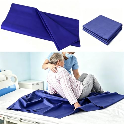 Slide Sheets for Moving Patients on Bed, Sheets for Easy Positioning | Sliding Sheets for Bed Mobility, 140x68cm Repositioning Pads for Cars Wheelchairs Obese People Elderly Home Care