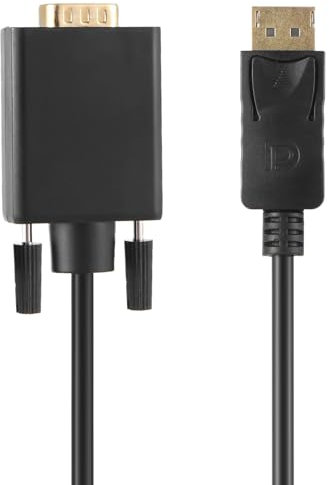 Qusedwey DisplayPort to VGA Cable (DP to VGA Cable) 6 Feet