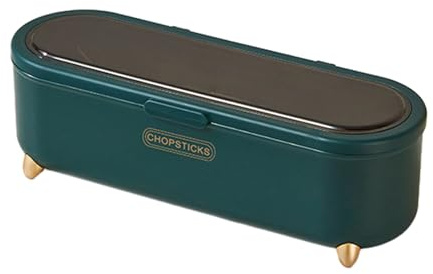 Box di bacchette - custodia per le bacchette di , supporto per tacchette compatte | Scatola di posate con coperchio, organizzazione del cucchiaio per bacchette, contenitore di stoccaggio per tagl
