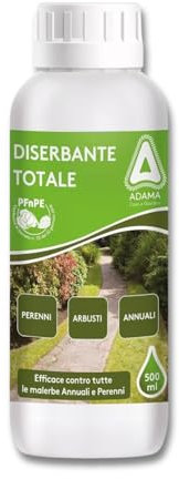 Diserbante Totale Potente 500ML - Erbicida Glifosato Totale per Erba e Prato - Glifosate Sistemico per Erbacce - Prodotto per Diserbo Pronto All'Uso - Disponibile in Diversi Pacchetti (1)