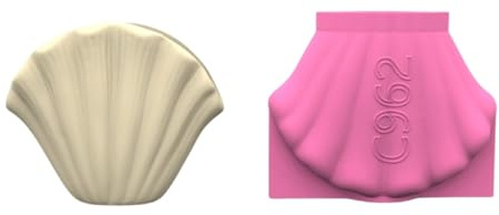 Creativo Silicone Shell Forma Calcestruzzo Vasi di Fiori Stampi per Resina Fioriera Vaso Portapenne Artigianato