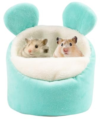 Hamsterhängmattor för bur | mjuk varm bekväm säck, litet husdjur hängbar säng sovpåse, för djur ekorrar marmosets gerbil chinchilla igelkott sovande vila
