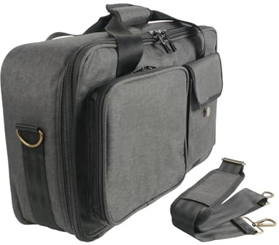 XUXHOU Effektpedal Case, wasserdichte Gitarren Pedaltasche mit 10 mm Polsterung, Kompakter Koffer für Musiker, Live Bühnen, Studioaufnahmen und Outdoor Gigs