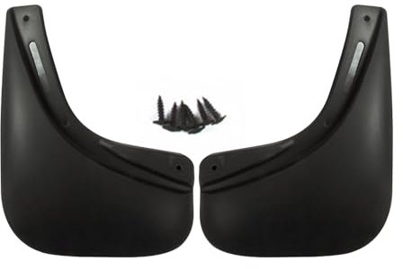 OMAC Schmutzfänger Spritzschutz Kotflügel kompatibel mit Jeep Cherokee 2014-2018 Schwarz 2 TLG
