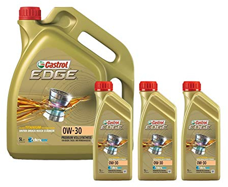 Motorenöl 0W-30 Edge Titanium FST [8 L] von Castrol (SET1533DD8L) Öl Schmierung Motorenöl