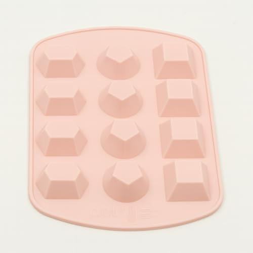 Selecto Bake Diamanten Kristalle Edelsteine Silikon Backformen Schokoladenform Wachs Schmelzen Candy Resin