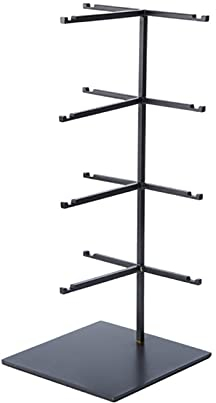 Dekorativer Brillenhalter Gläser Brillen Metall Gold Schwarz Display Ständer Regal Gläsern Display Show Stand Halter Rack 5 Größen Optionen Präsentationsständer für Büro, Schreibtisch ( Color : 4 )