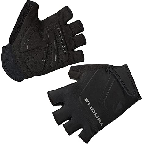Endura Herren Xtract Radhandschuh | Gel-Polsterung | Silikonprofil Handschuhe, Schwarz, S