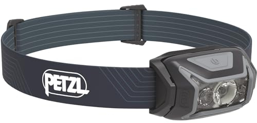 PETZL - Lampada ACTIK - Unisex, Grigio, Taglia Unica