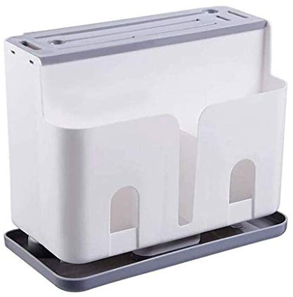 Scaffale Porta coltelli da Cucina - Cucchiaio in plastica da Cucina Bacchette Gabbia Scomparto Porta coltelli