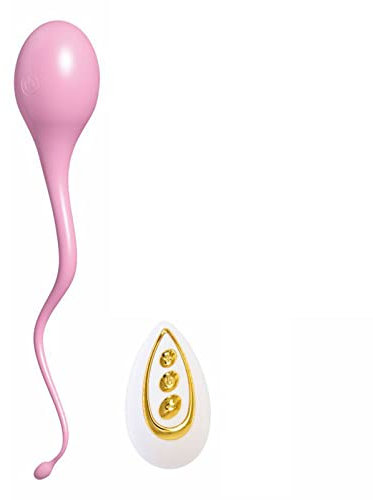 YcsLust Kaulquappenform G-Punkt Bullet Vibrator ​Vibro-Ei mit Smartphone-App-Steuerung 10 Vibrationsmodi Kugelvibratoren G-Punkt Erotik Sexspielzeug FüR Frauen Paare（Rosa,Fernbedienung）