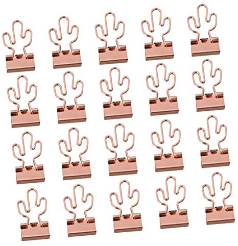 NUOBESTY 20stücke Büroklammern Aktenklammern Büroclips Aktenklammern Metall-binderclips Zum Organisieren Und Aufbewahren Von Papieren Dokumenten Und Prüfungsunterlagen