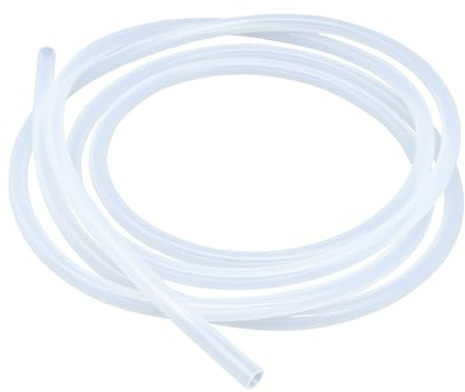LAVMHAB Silikonschlauch 9mm ID x 13mm OD 3 Meter Länge, Lebensmitteltaugliche Schläuche Flexibler Schlauch Klar Wasser Luft Rohre für die Pumpe übertragen