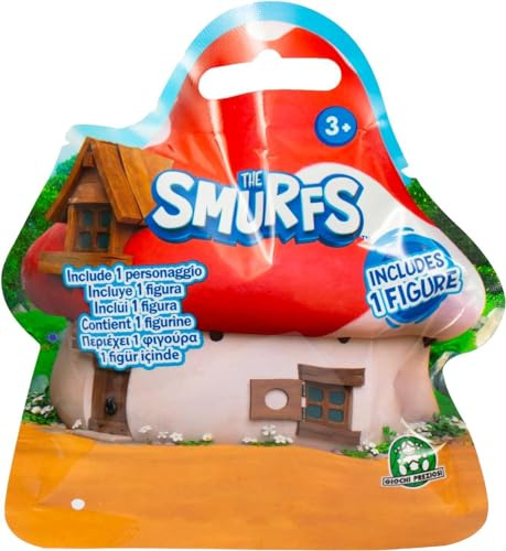 Die Schlümpfe, 1 Figur, 5,5 cm, Überraschung, im Beutel, zufällige Modelle zum Sammeln, Spielzeug für Kinder ab 3 Jahren, PUF11