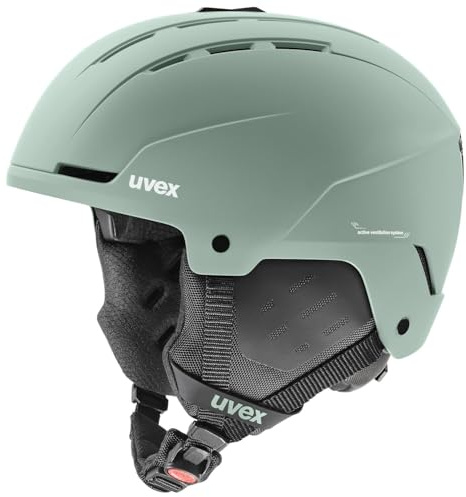 uvex Stance - robuster, effizient belüfteter Skihelm für Damen und Herren mit individueller Größenanpassung